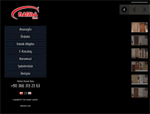 Tablet Screenshot of namsa.com.tr